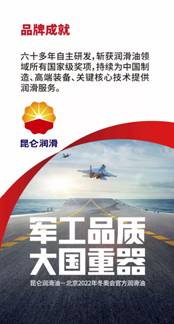 Kunlun Lubricant Honoured as One of the 70 Brands for the 70th Anniversary of the Founding of New China