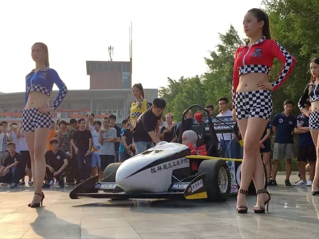 Kunlun FSC Campus Tour | Guilin University of Aerospace Technology's Hang V Team Unveils Its New Car