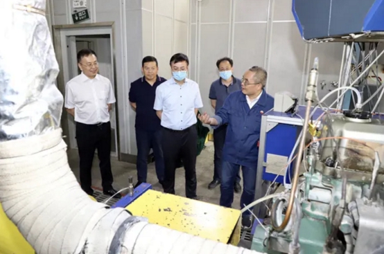 Jin Donghan and His Delegation Visit Kunlun Lubricant's Lanzhou Lubricant Research and Development Centre